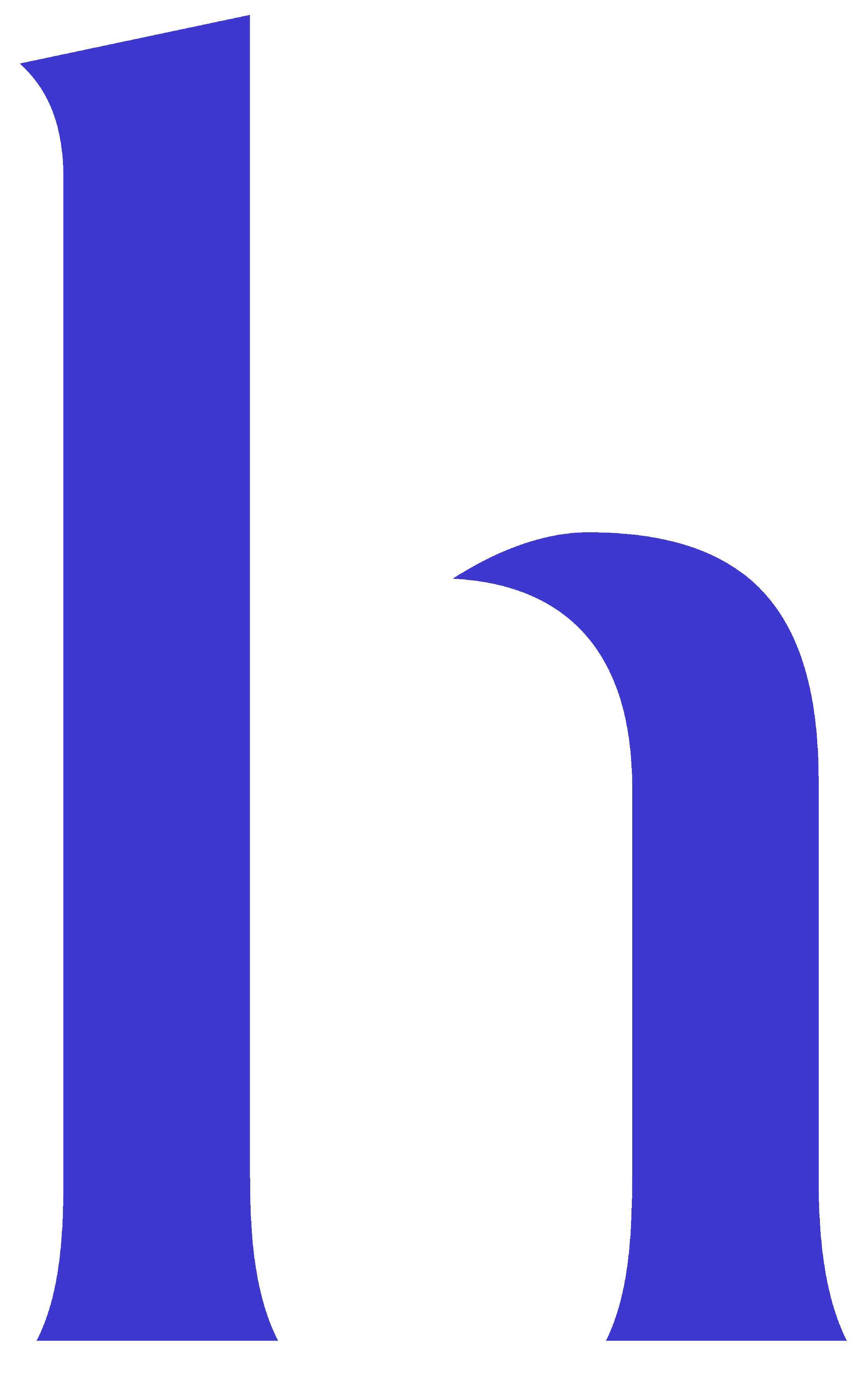 Hoyden Logo H Cobalt Blue