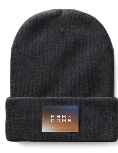 Ash Dome Beanie Mockup