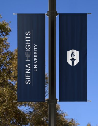 Siena Heights Banners